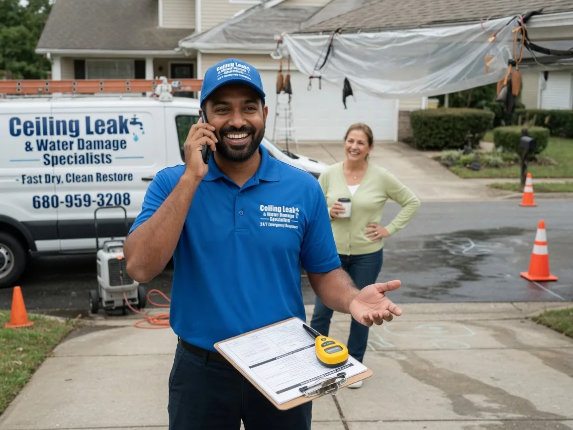 Ceiling Leak Cleanup Gadsden, SC FAQs